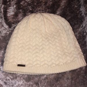 White beanie